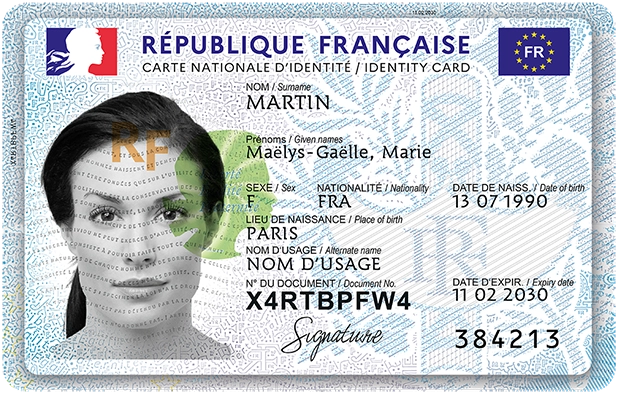 Carte d'identité française