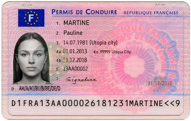 Permis de conduire français